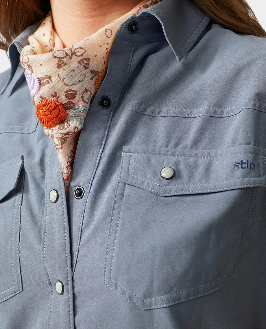 STIO Women's Eddy Shirt LS 6 STIO Women's Eddy Shirt LS - Image 6