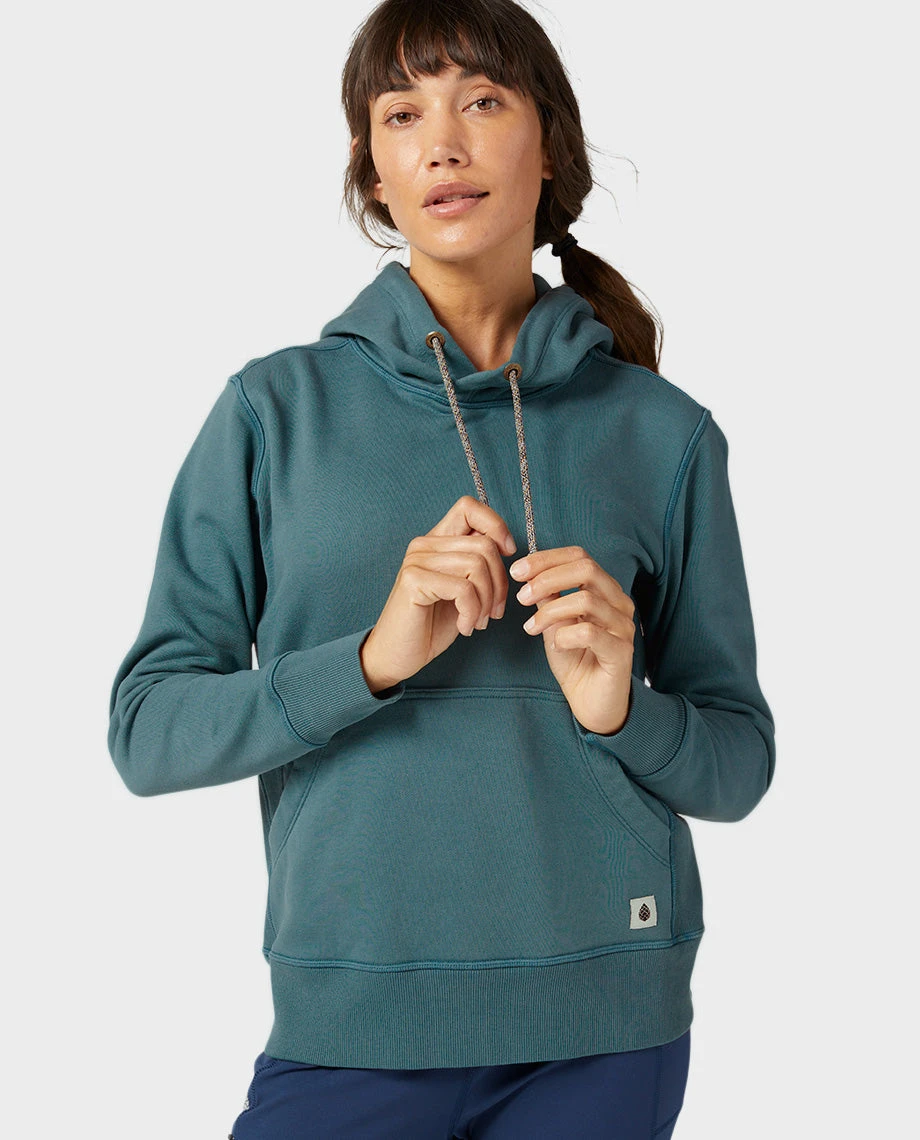 STIO Women's Whitebark French Terry Hoodie 8 STIO Women's Whitebark French Terry Hoodie - Image 8