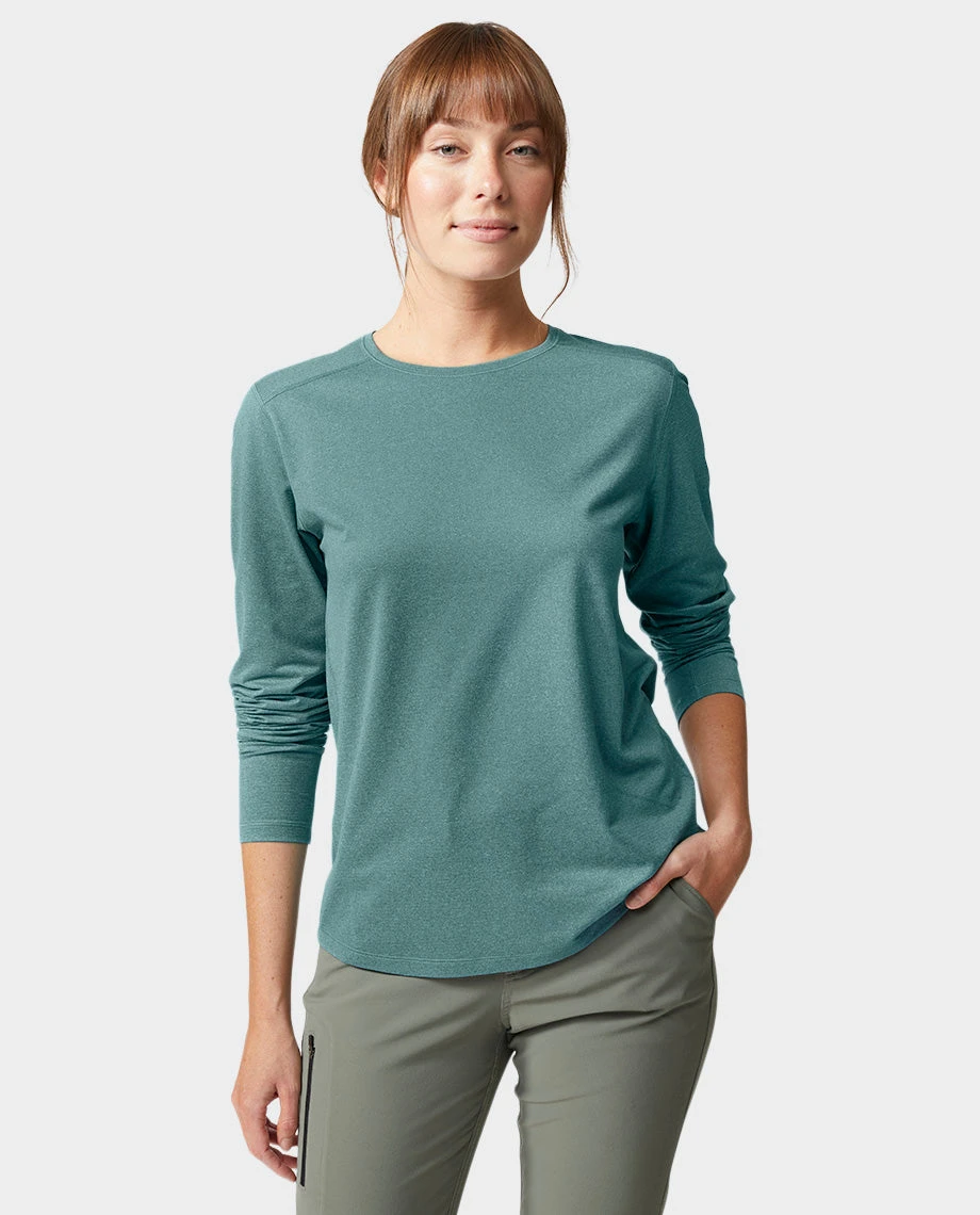 STIO Women's Crester Tee LS 13 STIO Women's Crester Tee LS - Image 13