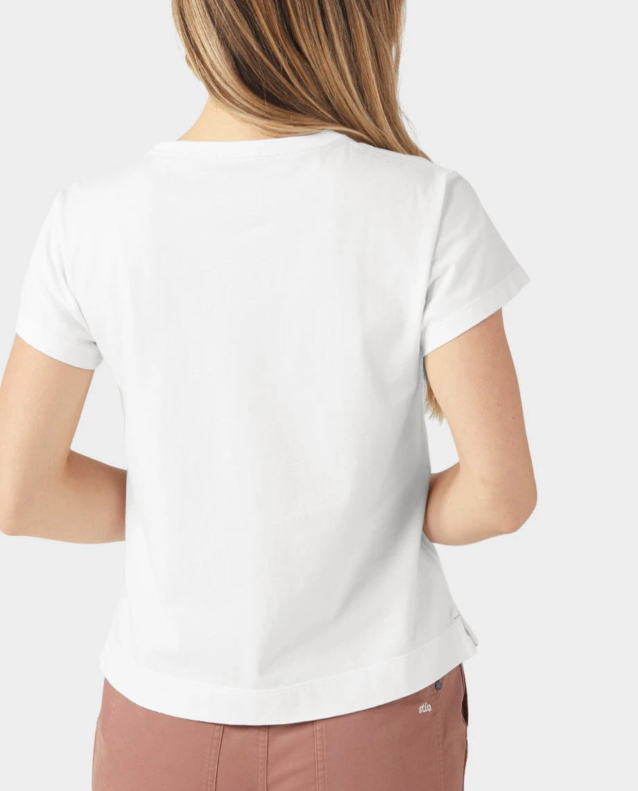 STIO Women's Whitebark Pocket Tee 6 STIO Women's Whitebark Pocket Tee - Image 6