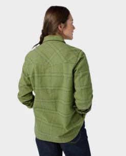 STIO Women's Slipstone Midweight Flannel Shirt -Stio Store 100487 310 3