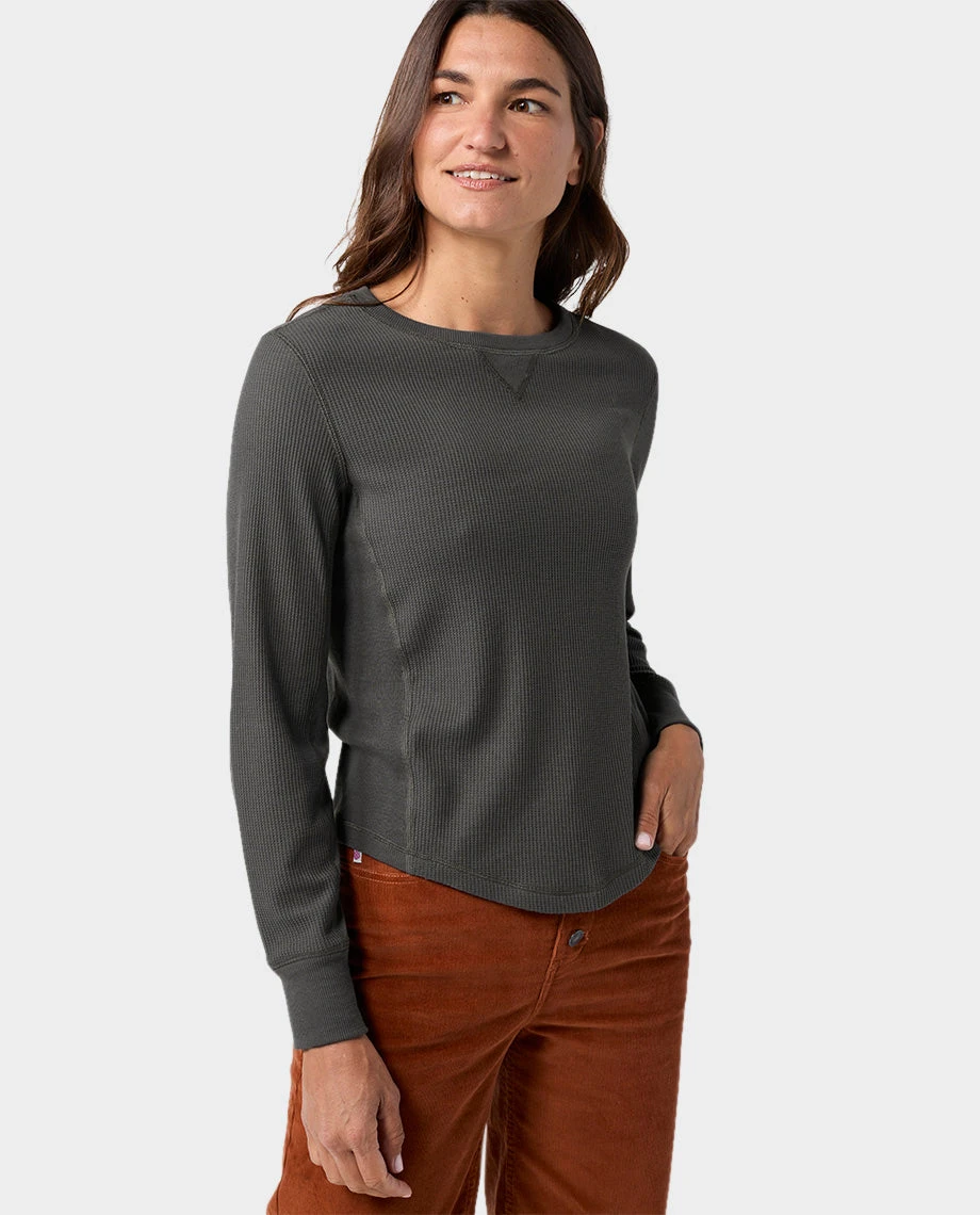 STIO Women's Wister Waffle LS 15 STIO Women's Wister Waffle LS - Image 15