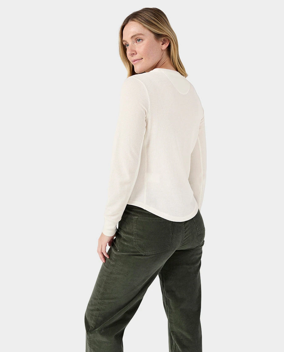 STIO Women's Wister Waffle LS 6 STIO Women's Wister Waffle LS - Image 6