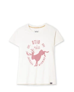 STIO Women's Bucking Jack Crest Tee