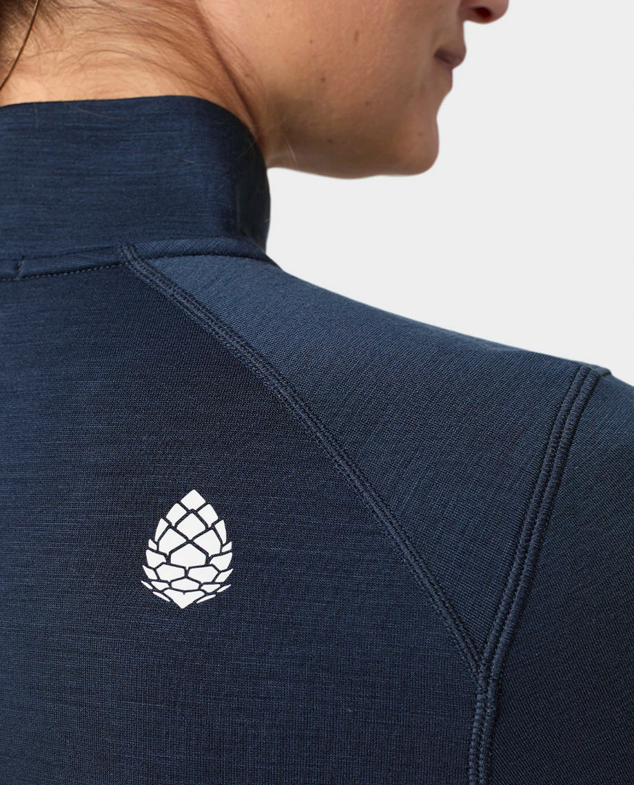 STIO Women's Basis PeakWool Midweight Half Zip 14 STIO Women's Basis PeakWool Midweight Half Zip - Image 14