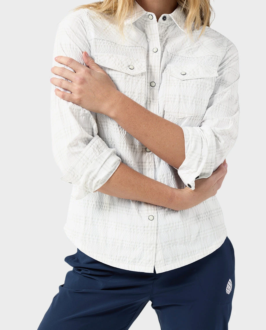 STIO Women's Eddy Coast Shirt LS 9 STIO Women's Eddy Coast Shirt LS - Image 9