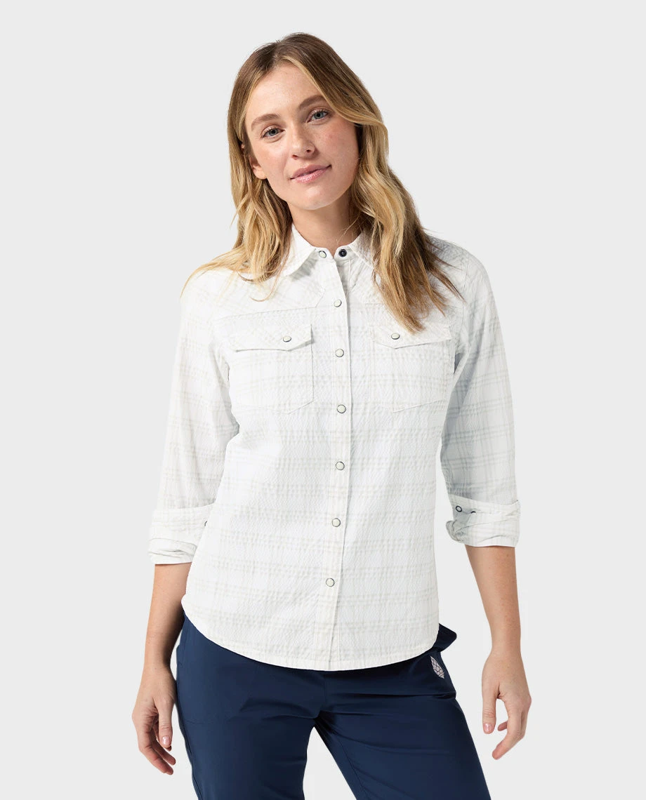 STIO Women's Eddy Coast Shirt LS 10 STIO Women's Eddy Coast Shirt LS - Image 10