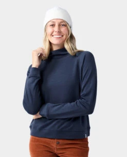 STIO Women's Alpin PeakWool Midweight Hoodie -Stio Store 100763 410 5