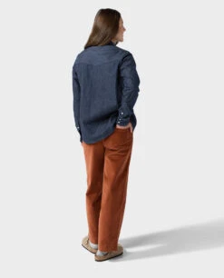 STIO Women's Slipstone Japanese Denim Shirt -Stio Store 100799 401 6