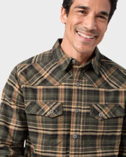 STIO Men's Junction Midweight Flannel Shirt -Stio Store 200081 302 3 ALT