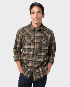 STIO Men's Junction Midweight Flannel Shirt -Stio Store 200081 302 4