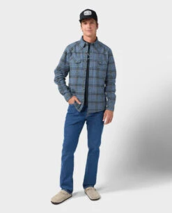 STIO Men's Junction Midweight Flannel Shirt -Stio Store 200081 422 3