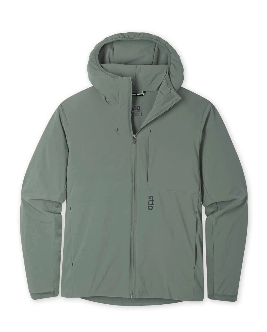 STIO Men's Fernos Insulated Hooded Jacket 12 STIO Men's Fernos Insulated Hooded Jacket - Image 12