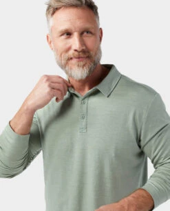 STIO Men's Alpin Lightweight Merino Polo LS -Stio Store 200482 311 1