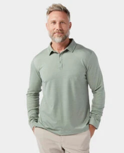 STIO Men's Alpin Lightweight Merino Polo LS -Stio Store 200482 311 2