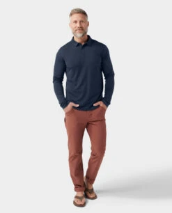 STIO Men's Alpin Lightweight Merino Polo LS -Stio Store 200482 410 2 eb0b0a78 6ec3 454b 97cd 71a741e68aac