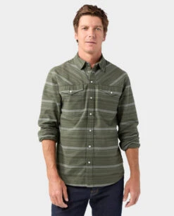 STIO Men's Slipstone Midweight Flannel Shirt -Stio Store 200523 302 1