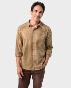 STIO Men's Miter Stretch Lightweight Flannel Shirt -Stio Store 200526 211 1 ALT