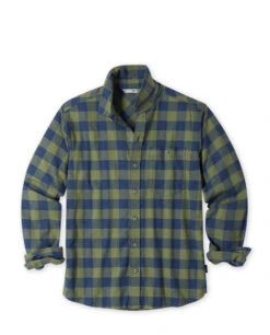 STIO Men's Miter Stretch Lightweight Flannel Shirt