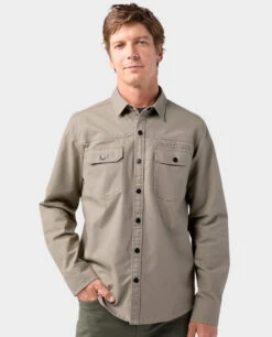 STIO Men's Saratoga Canvas Shirt -Stio Store 200654 230 7