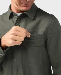 STIO Men's Saratoga Canvas Shirt -Stio Store 200654 301 5