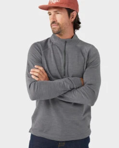 STIO Men's Basis PeakWool Midweight Half Zip 26 STIO Men's Basis PeakWool Midweight Half Zip -Stio Store 200690 021 5 9a2d29ea 850a 4334 8796 28c3a8be3dd8