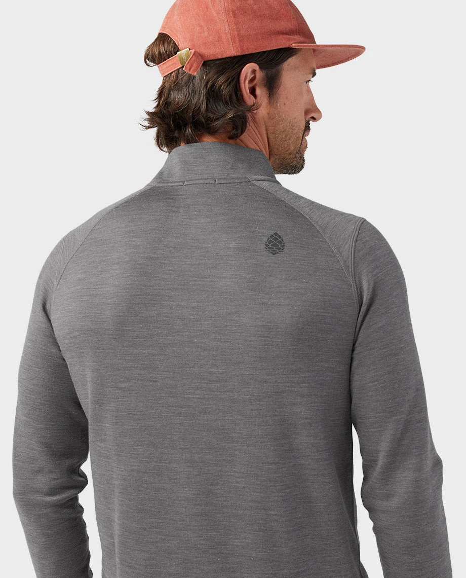 STIO Men's Basis PeakWool Midweight Half Zip 8 STIO Men's Basis PeakWool Midweight Half Zip - Image 8