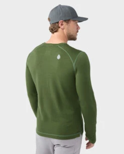 STIO Men's Basis PeakWool Midweight Crew LS 34 STIO Men's Basis PeakWool Midweight Crew LS -Stio Store 200691 301 3