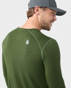 STIO Men's Basis PeakWool Midweight Crew LS 36 STIO Men's Basis PeakWool Midweight Crew LS -Stio Store 200691 301 5