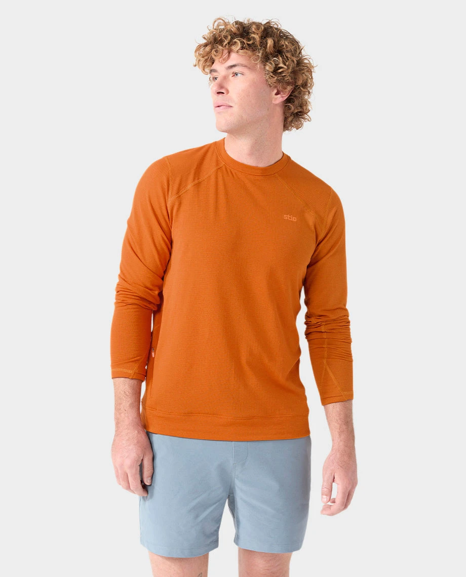 STIO Men's Trax Power Grid Crew 3 STIO Men's Trax Power Grid Crew - Image 3