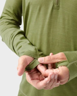 STIO Men's Basis PeakWool Lightweight Half Zip -Stio Store 200791 311 4