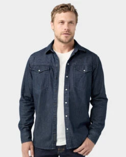 STIO Men's Slipstone Japanese Denim Shirt 26 STIO Men's Slipstone Japanese Denim Shirt -Stio Store 200811 401 2