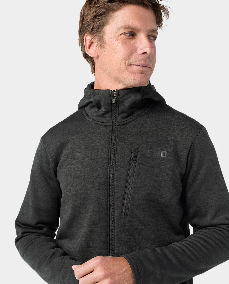 STIO Men's Glide Power Stretch Full Zip Hoodie 12 STIO Men's Glide Power Stretch Full Zip Hoodie - Image 12