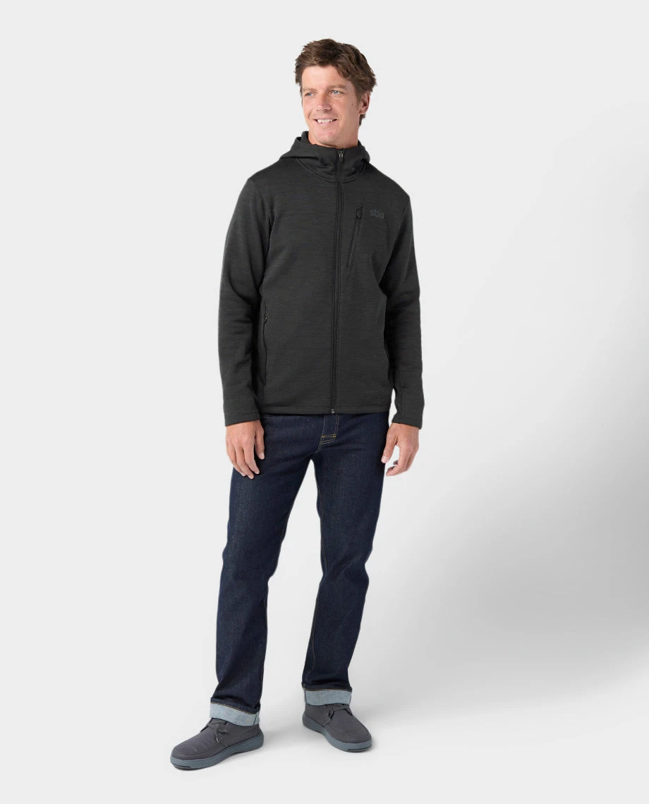 STIO Men's Glide Power Stretch Full Zip Hoodie 16 STIO Men's Glide Power Stretch Full Zip Hoodie - Image 16