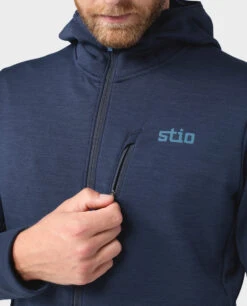 STIO Men's Glide Power Stretch Full Zip Hoodie 24 STIO Men's Glide Power Stretch Full Zip Hoodie -Stio Store 200818 410 3 ALT