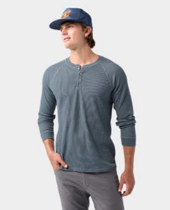 STIO Men's Wister Waffle Henley -Stio Store 200842 420 2