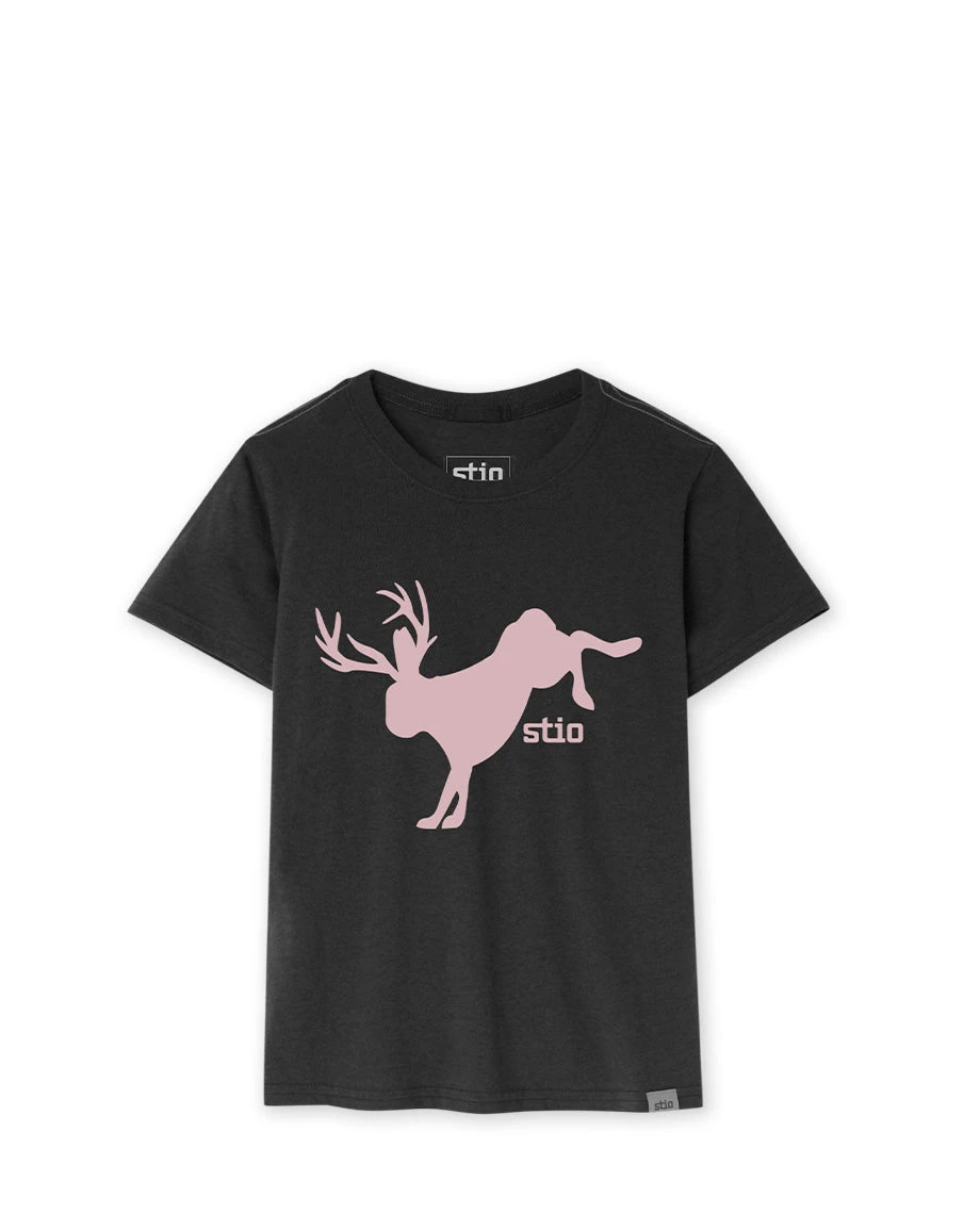 STIO Kids' Bucking Jackalope Tee 1 STIO Kids' Bucking Jackalope Tee