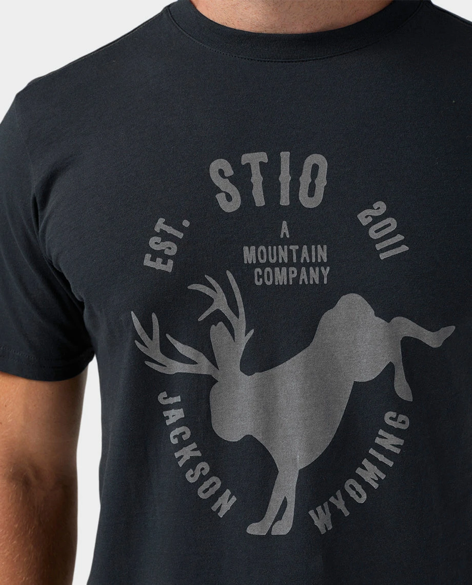 STIO Bucking Jack Crest Tee 13 STIO Bucking Jack Crest Tee - Image 13