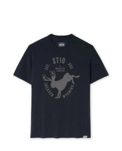 STIO Bucking Jack Crest Tee 19 STIO Bucking Jack Crest Tee -Stio Store 400409 001 a579e4e6 7f63 4168 a113 aebbd27bc05f
