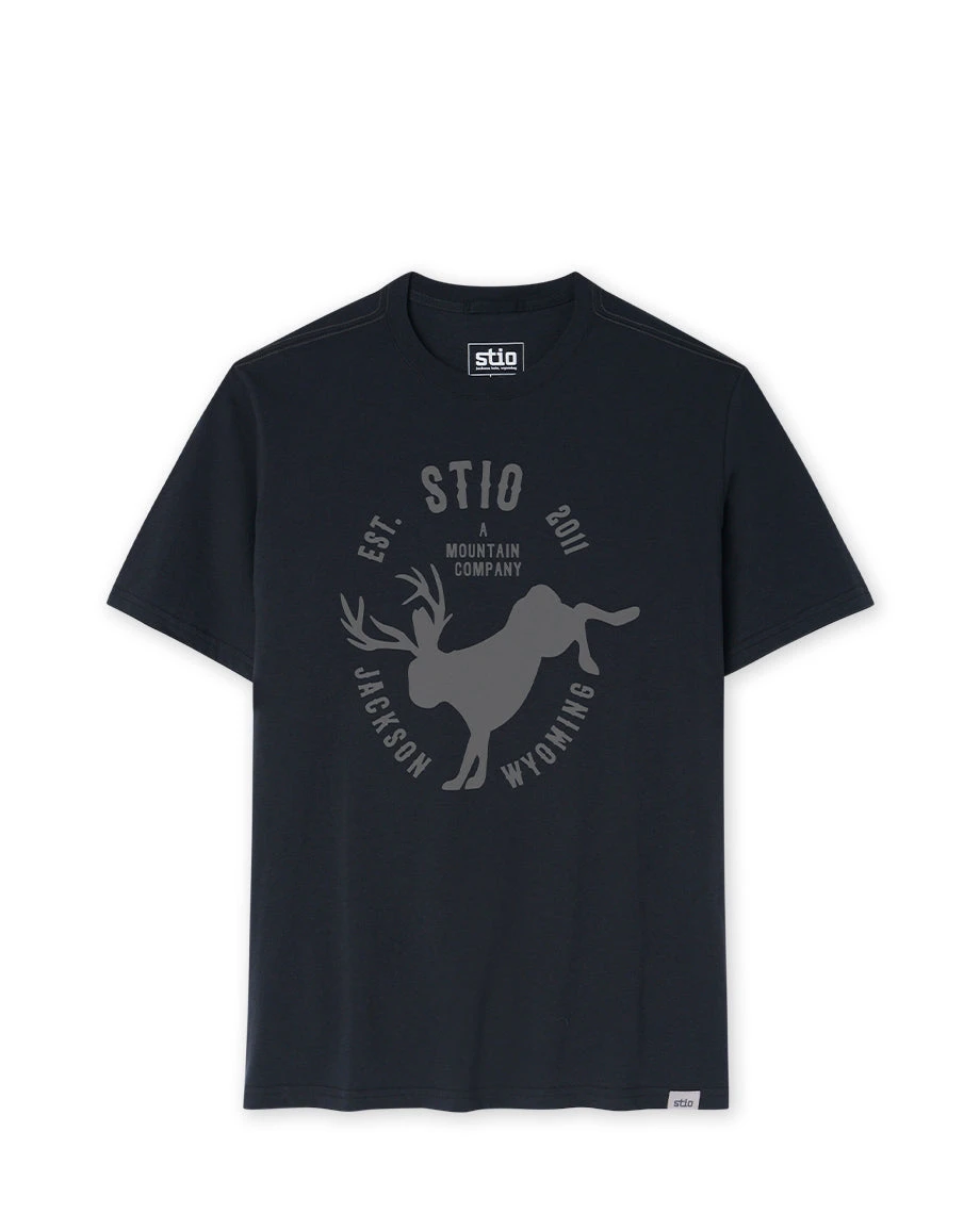 STIO Bucking Jack Crest Tee 7 STIO Bucking Jack Crest Tee - Image 7