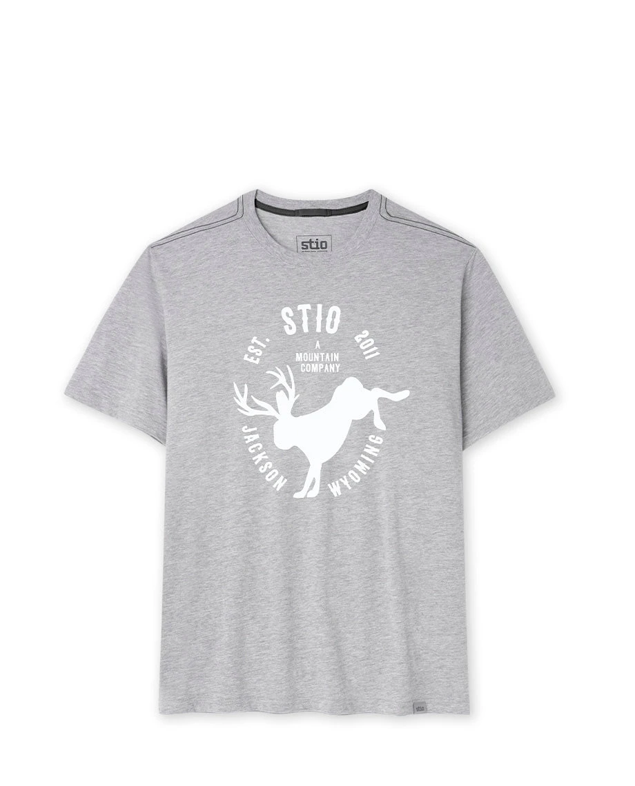 STIO Bucking Jack Crest Tee 1 STIO Bucking Jack Crest Tee