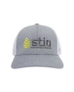 Stio Classic Trucker 14 Stio Classic Trucker -Stio Store Stio Classic Trucker Hat Melange Silver White Front New