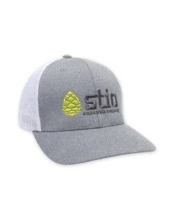 Stio Classic Trucker 12 Stio Classic Trucker -Stio Store Stio Classic Trucker Hat Melange Silver White Side New